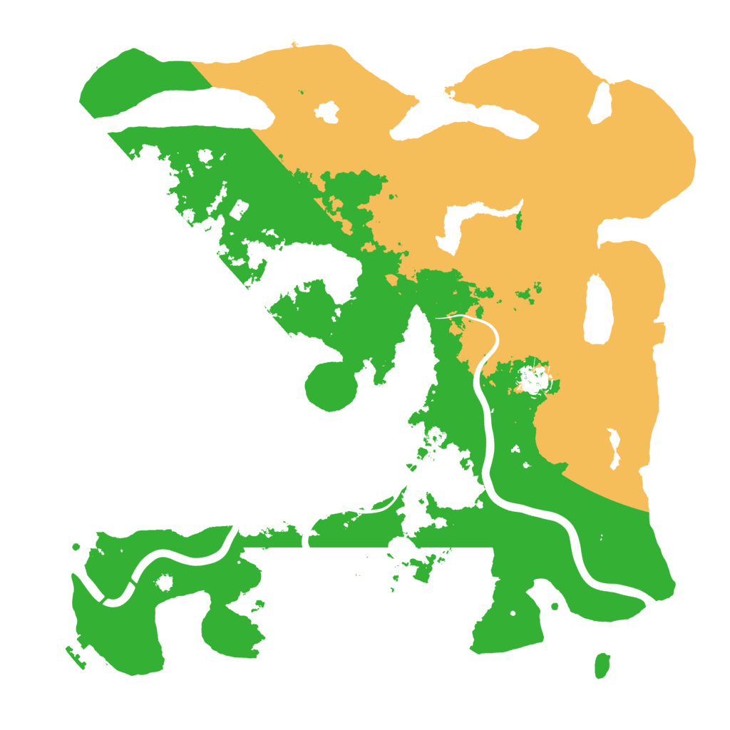 Biome Rust Map: Procedural Map, Size: 4000, Seed: 1310127239