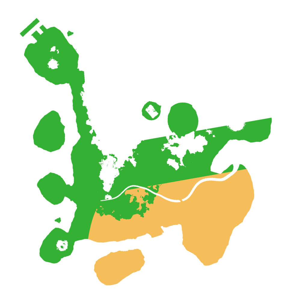 Biome Rust Map: Procedural Map, Size: 2700, Seed: 907104269