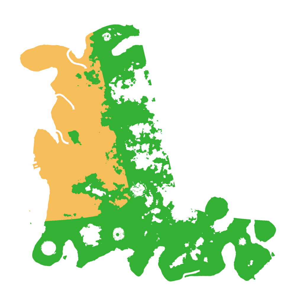 Biome Rust Map: Procedural Map, Size: 3700, Seed: 1348274280