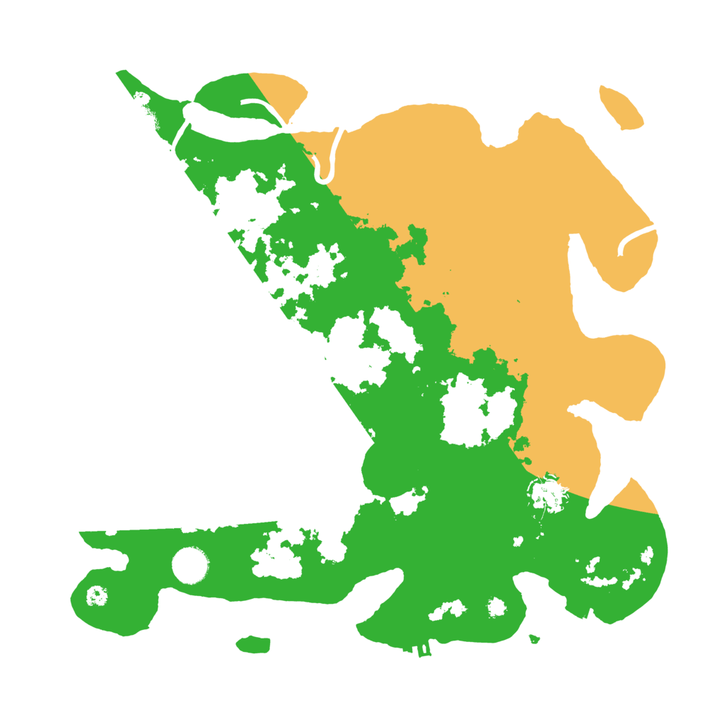 Biome Rust Map: Procedural Map, Size: 3500, Seed: 490678151