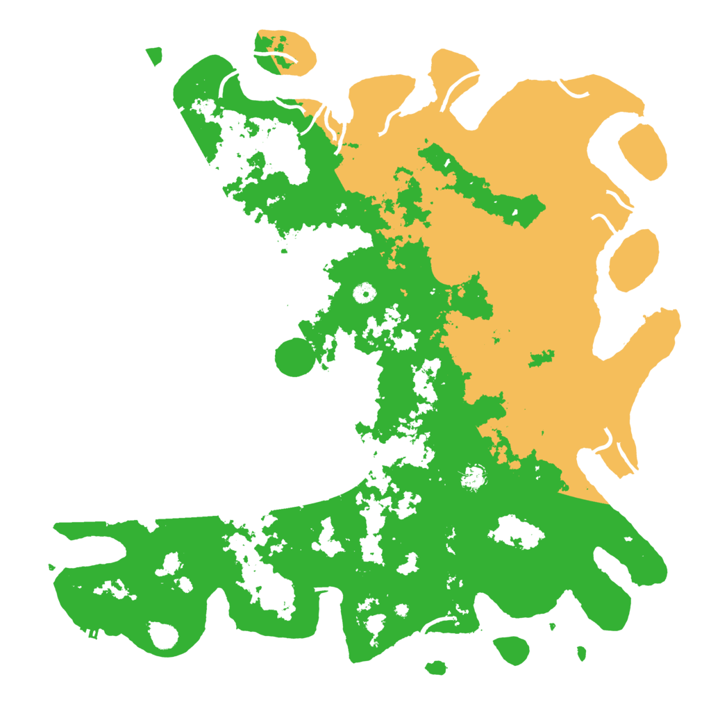 Biome Rust Map: Procedural Map, Size: 5000, Seed: 476722512