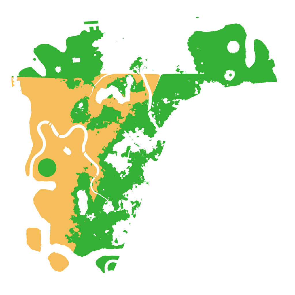 Biome Rust Map: Procedural Map, Size: 4250, Seed: 13331