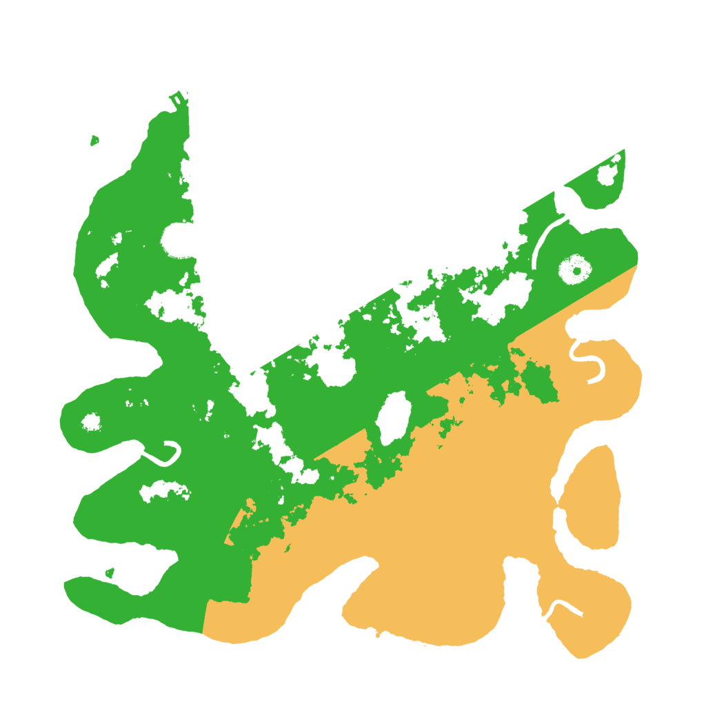 Biome Rust Map: Procedural Map, Size: 3500, Seed: 20220619