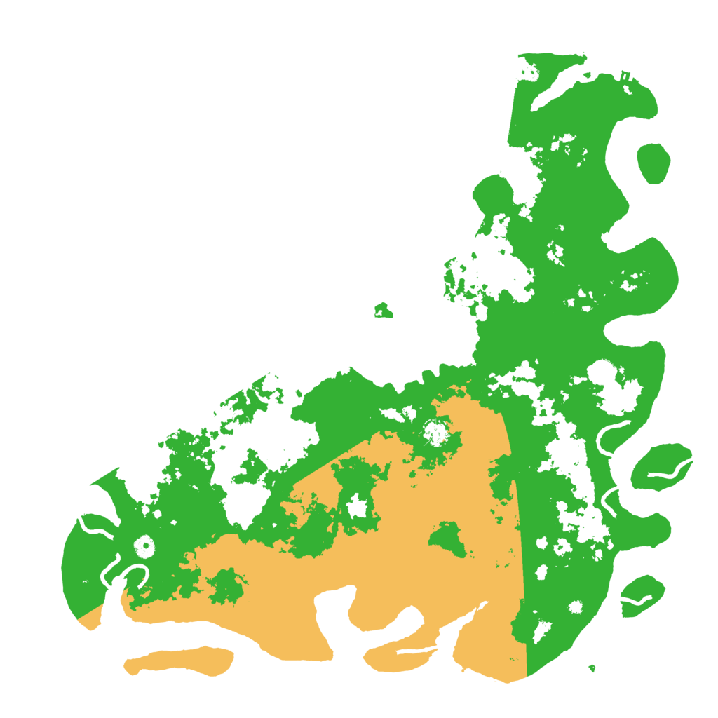 Biome Rust Map: Procedural Map, Size: 5000, Seed: 17859