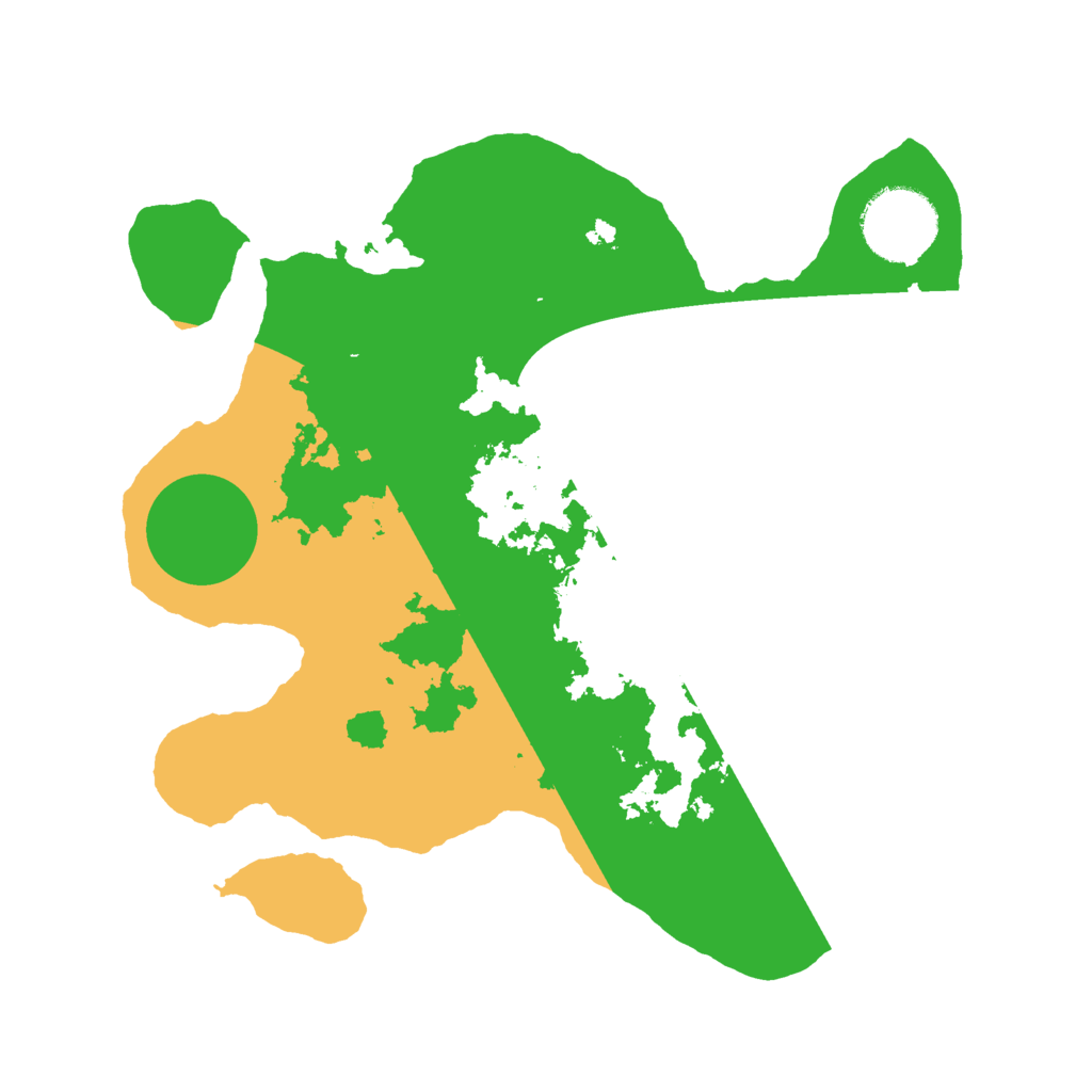 Biome Rust Map: Barren, Size: 2600, Seed: 214748364