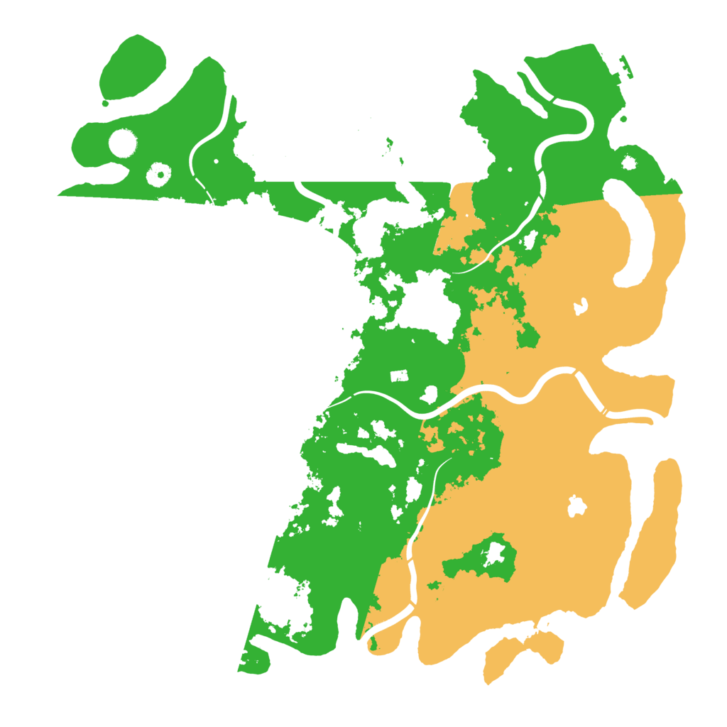 Biome Rust Map: Procedural Map, Size: 4500, Seed: 449173107