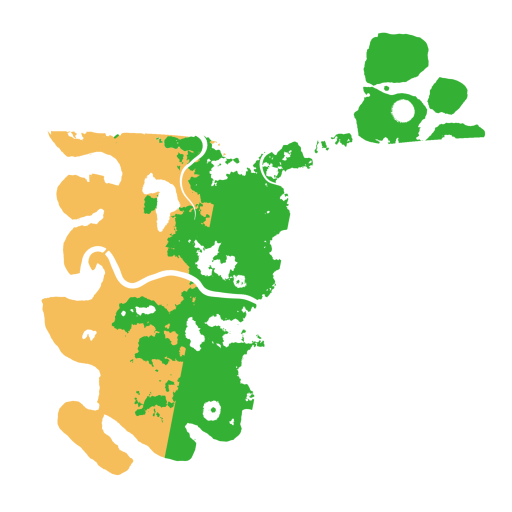 Biome Rust Map: Procedural Map, Size: 4000, Seed: 895324283