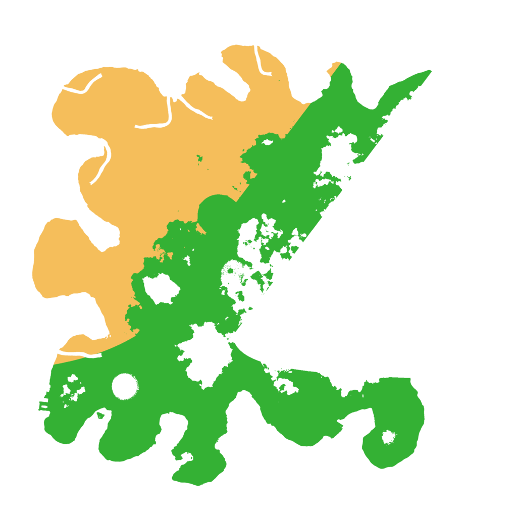 Biome Rust Map: Procedural Map, Size: 3500, Seed: 2131502304