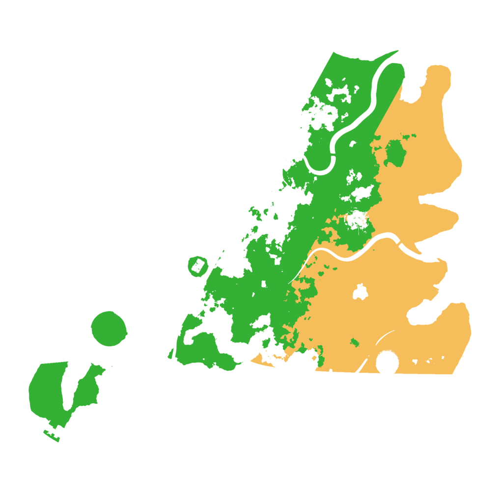 Biome Rust Map: Procedural Map, Size: 4050, Seed: 409592051