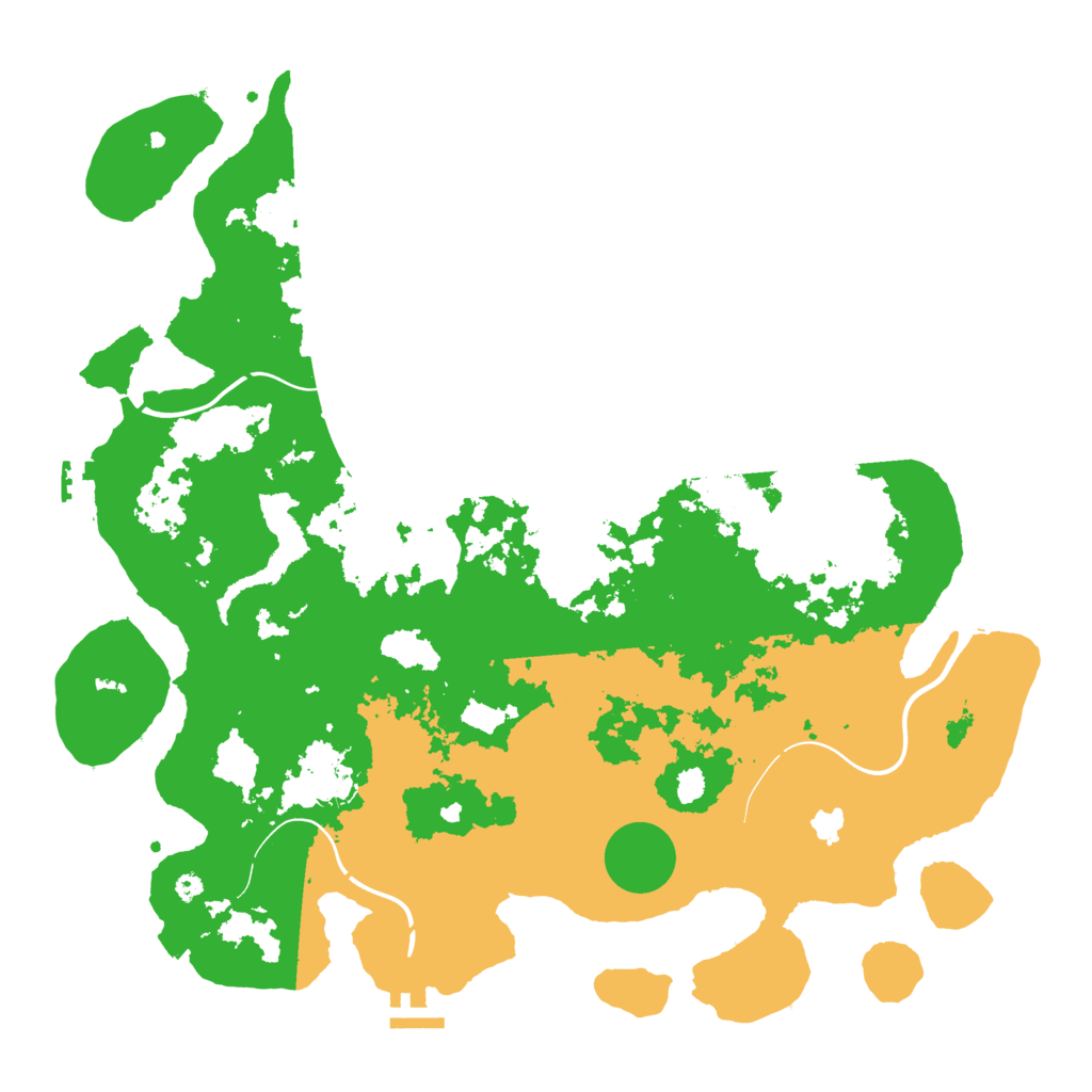 Biome Rust Map: Procedural Map, Size: 4050, Seed: 1674806754