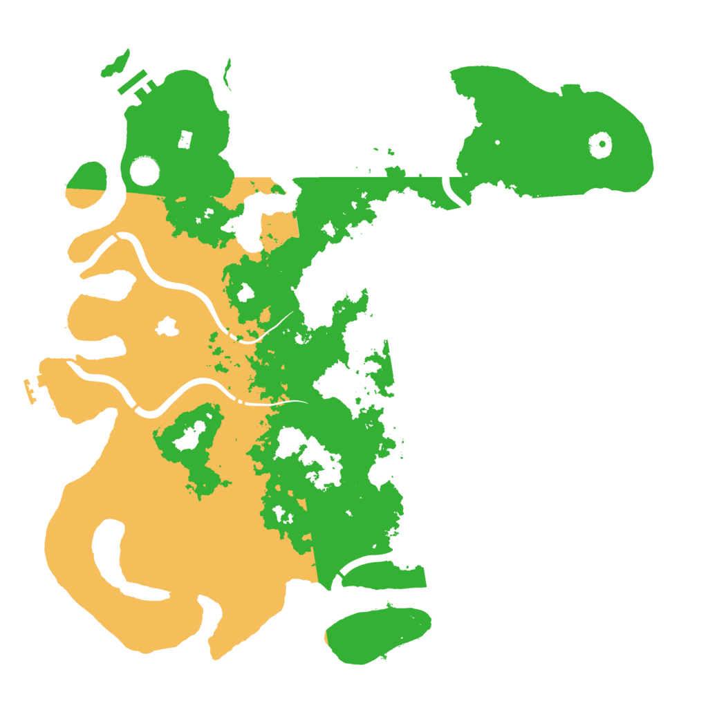 Biome Rust Map: Procedural Map, Size: 4250, Seed: 988803883