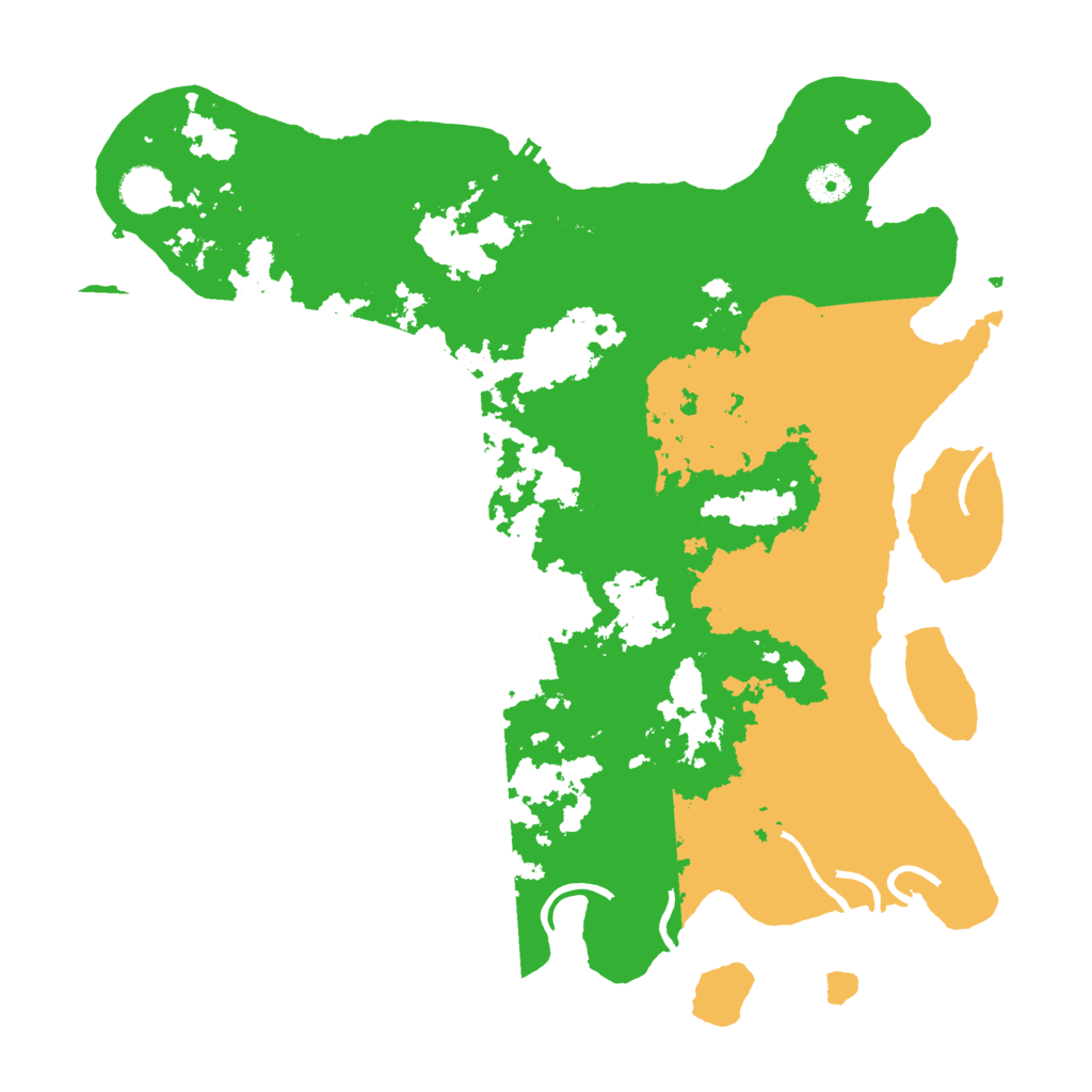 Biome Rust Map: Procedural Map, Size: 4000, Seed: 964112355