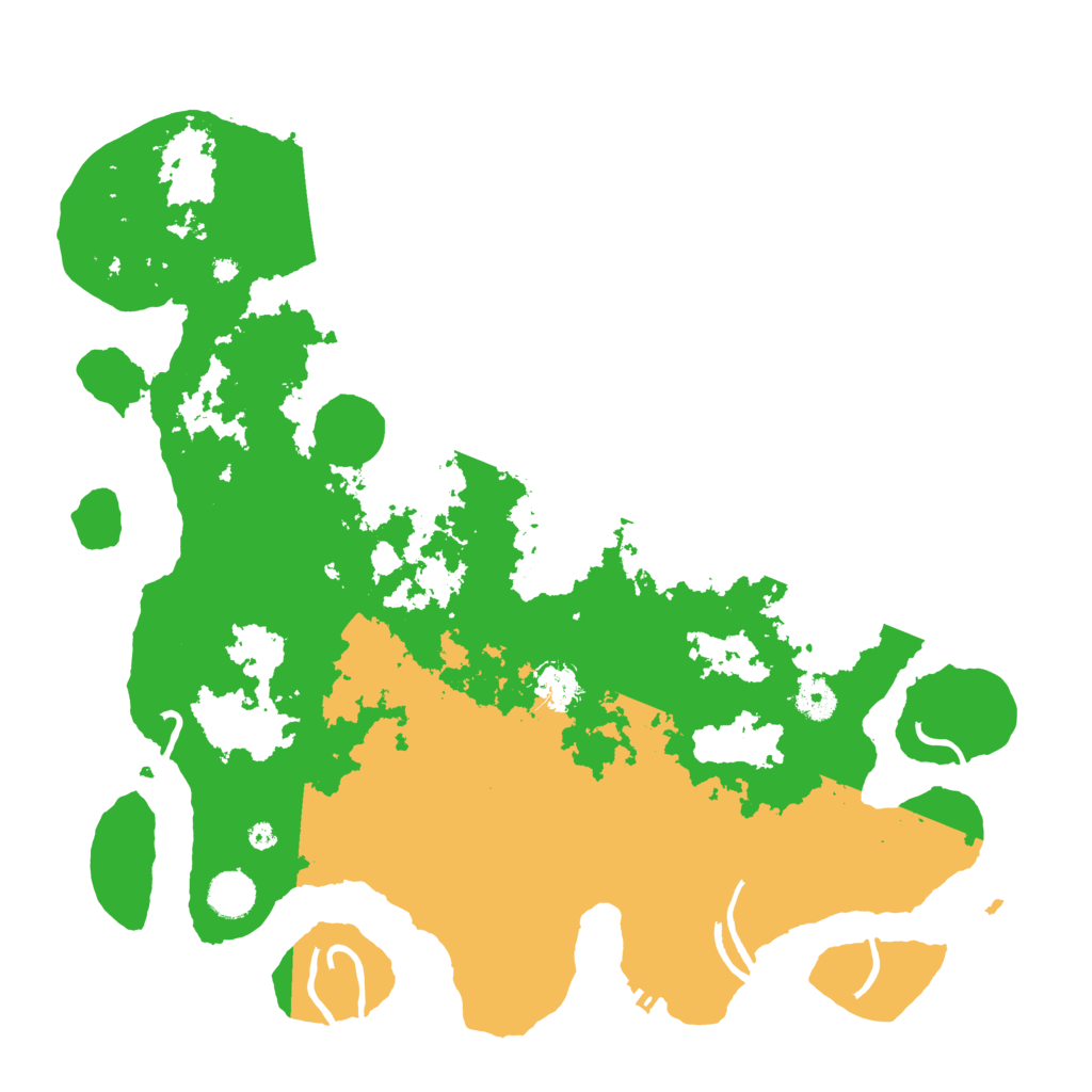 Biome Rust Map: Procedural Map, Size: 4100, Seed: 5423