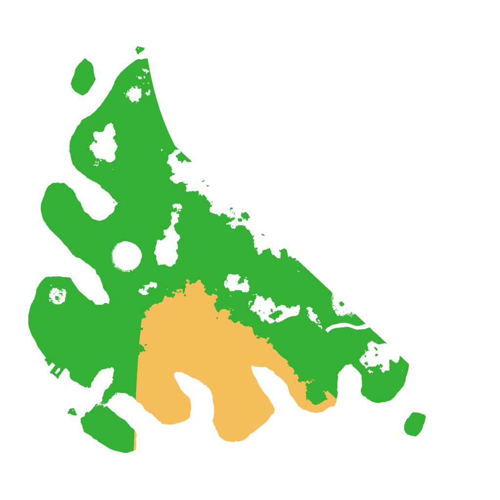 Biome Rust Map: Procedural Map, Size: 3000, Seed: 2442371