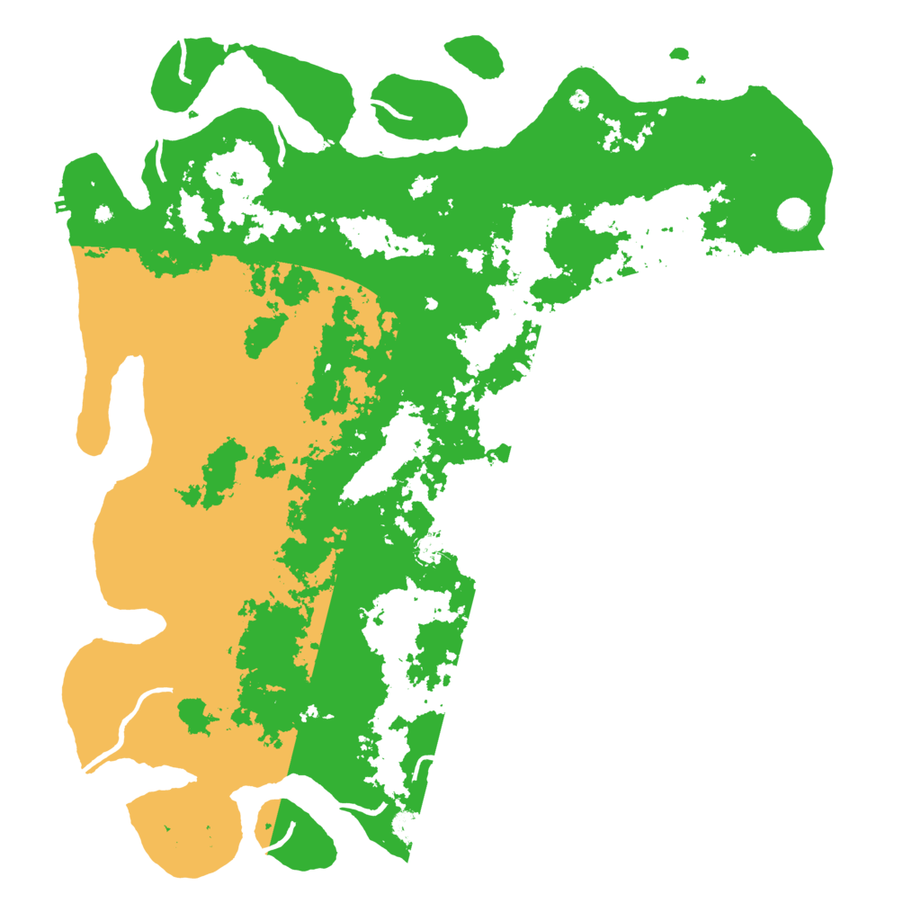 Biome Rust Map: Procedural Map, Size: 5000, Seed: 867530999