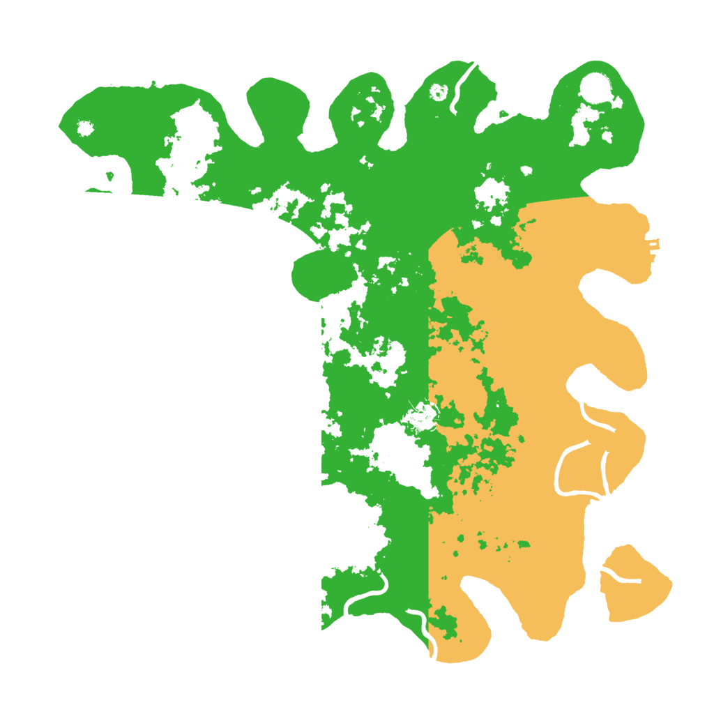 Biome Rust Map: Procedural Map, Size: 4050, Seed: 975918648