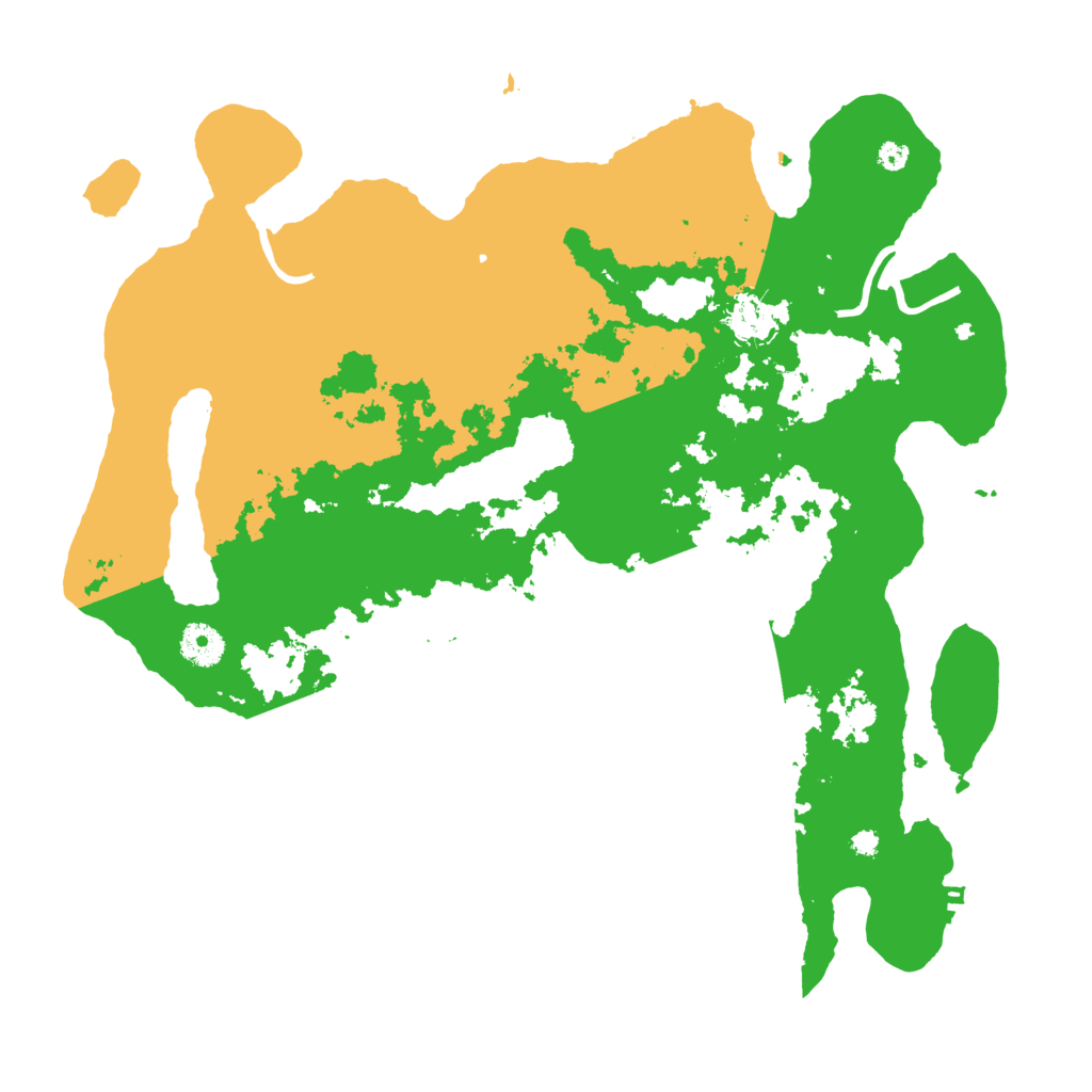 Biome Rust Map: Procedural Map, Size: 3800, Seed: 1524