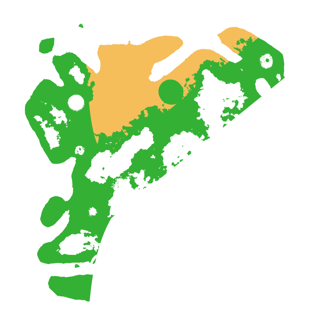 Biome Rust Map: Procedural Map, Size: 3500, Seed: 1799761000