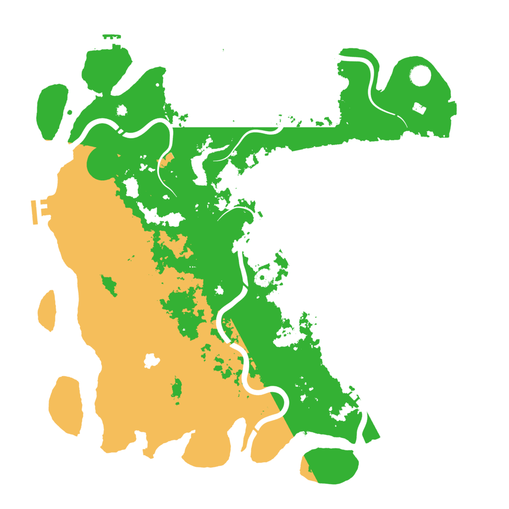 Biome Rust Map: Procedural Map, Size: 4250, Seed: 867530666