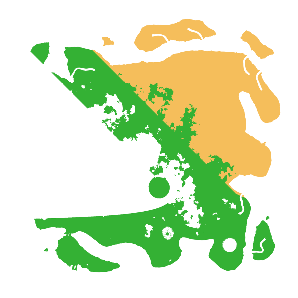 Biome Rust Map: Procedural Map, Size: 3750, Seed: 645493021