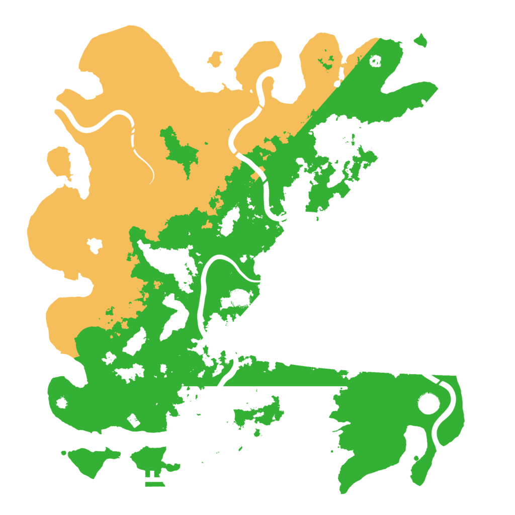 Biome Rust Map: Procedural Map, Size: 4250, Seed: 149439552