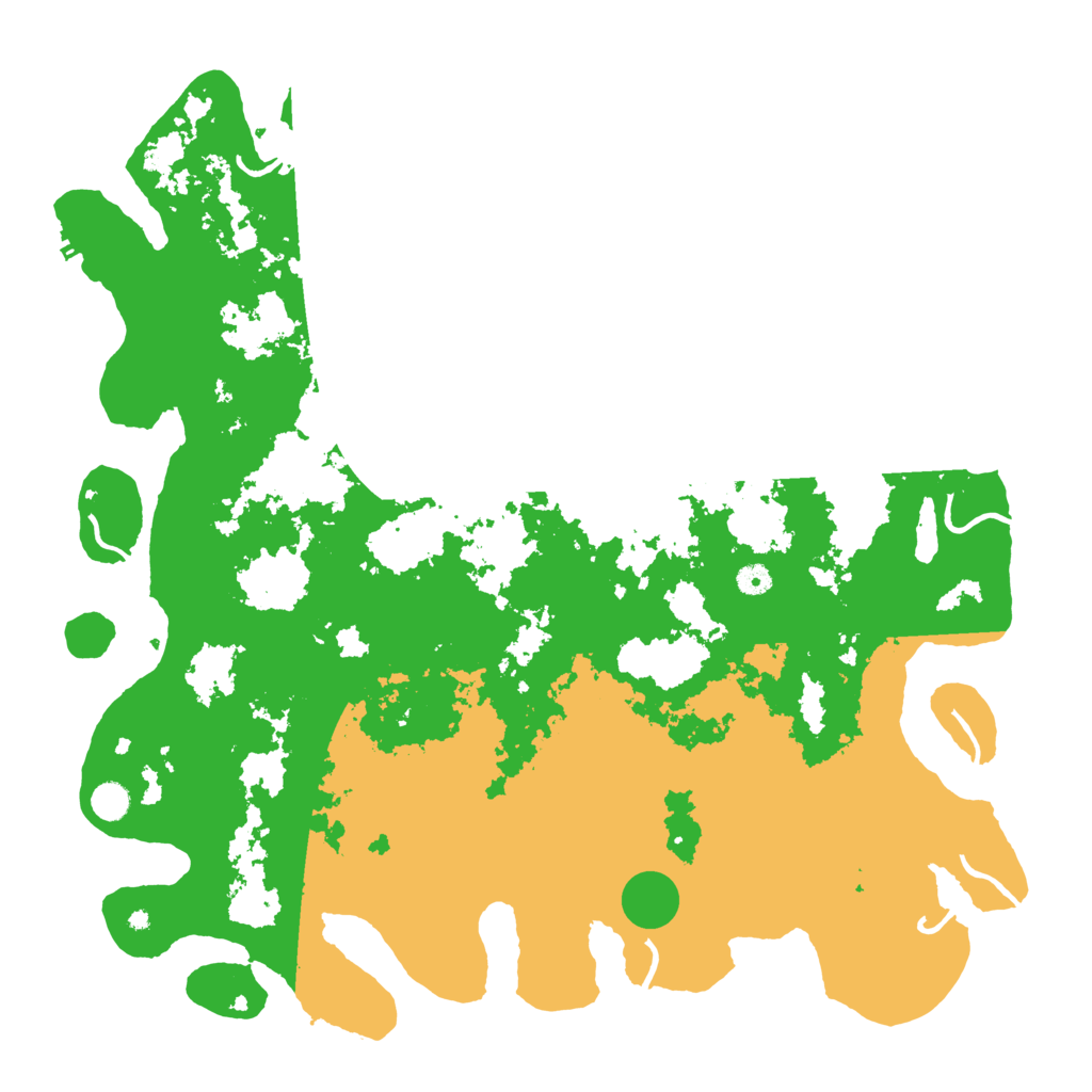 Biome Rust Map: Procedural Map, Size: 5000, Seed: 48573364