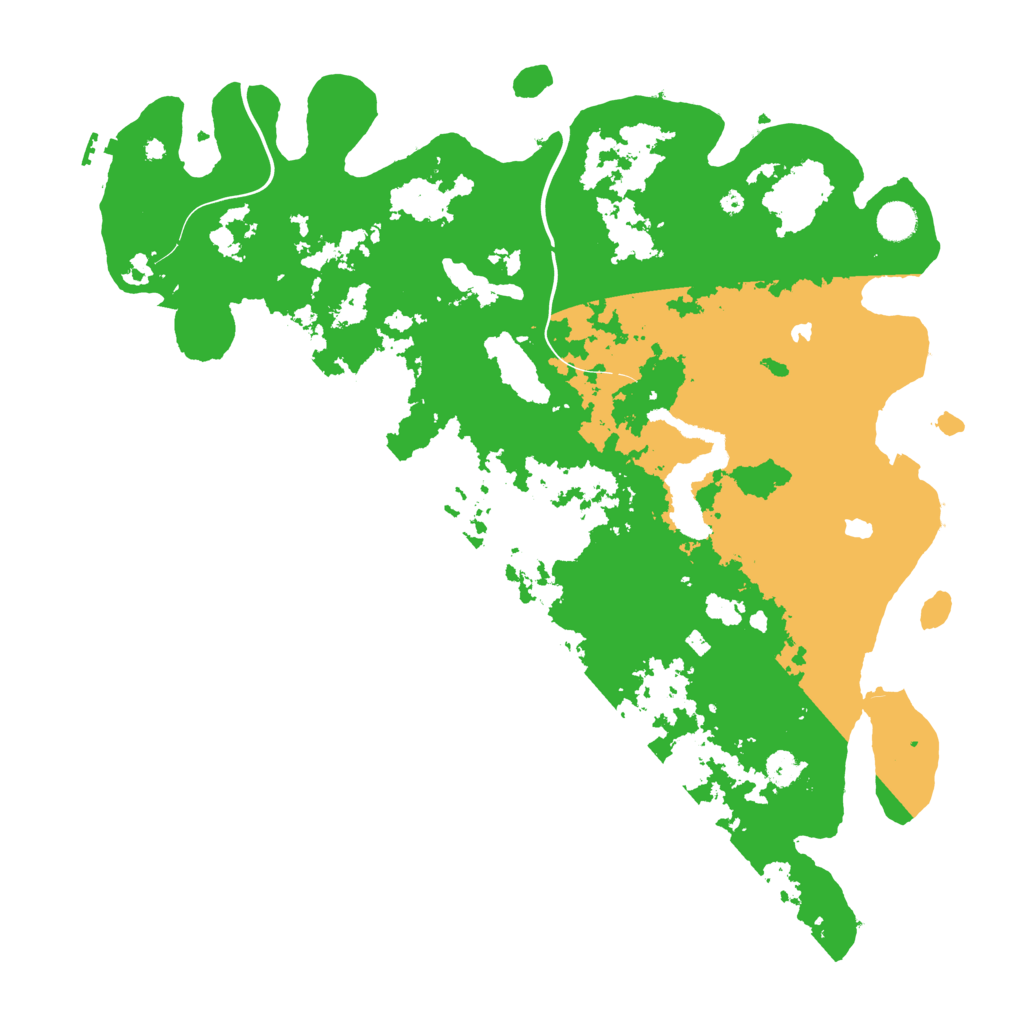 Biome Rust Map: Procedural Map, Size: 4500, Seed: 189