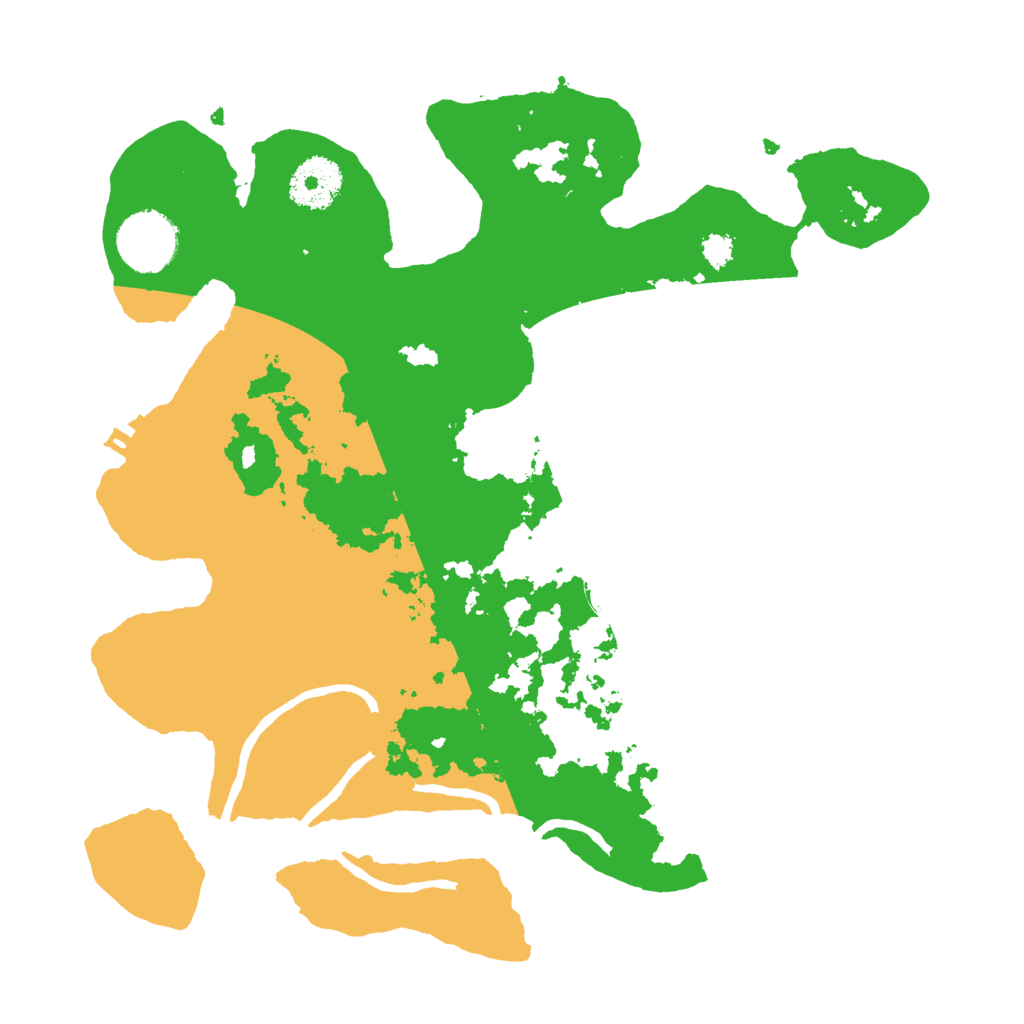 Biome Rust Map: Procedural Map, Size: 3000, Seed: 979609863