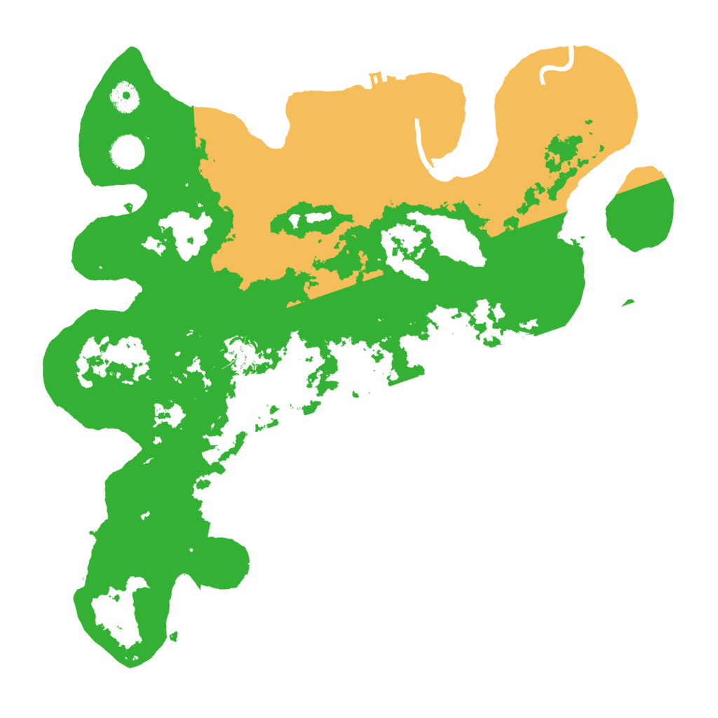 Biome Rust Map: Procedural Map, Size: 3700, Seed: 1616981701