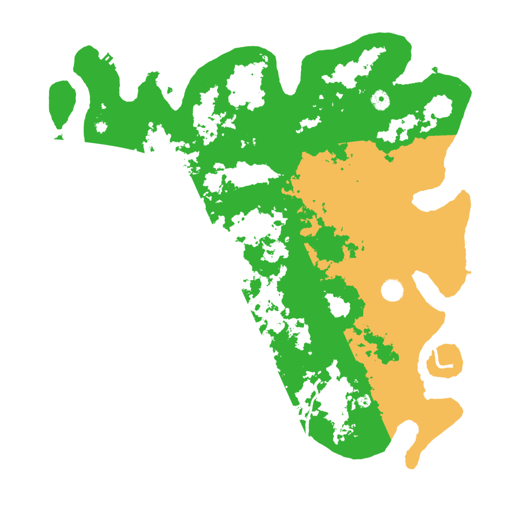 Biome Rust Map: Procedural Map, Size: 4000, Seed: 9585