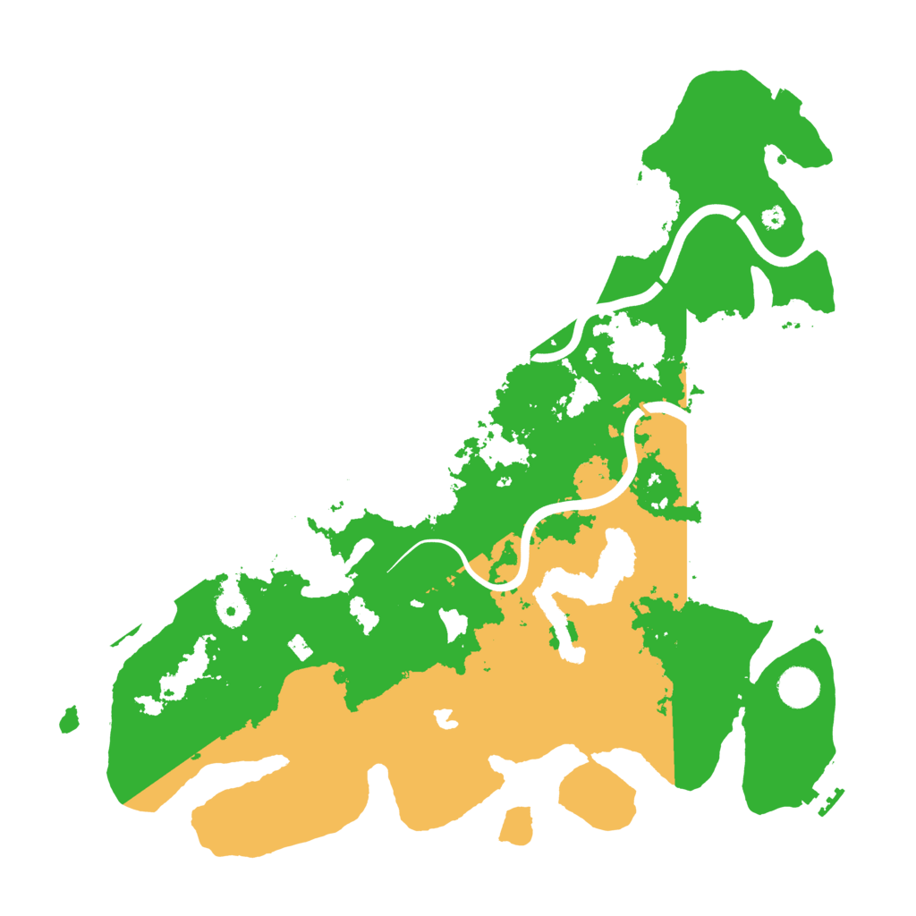Biome Rust Map: Procedural Map, Size: 4000, Seed: 1024099918