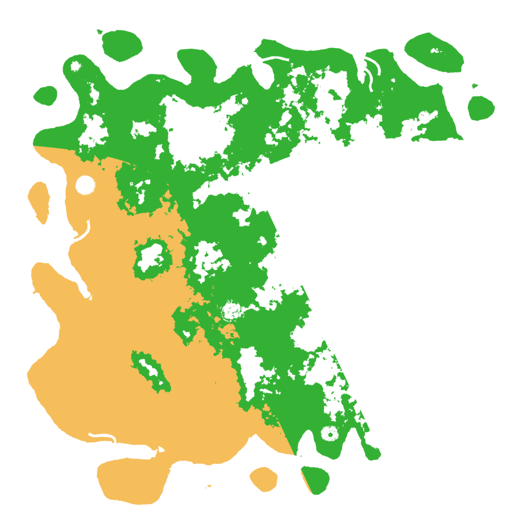 Biome Rust Map: Procedural Map, Size: 4800, Seed: 677057566