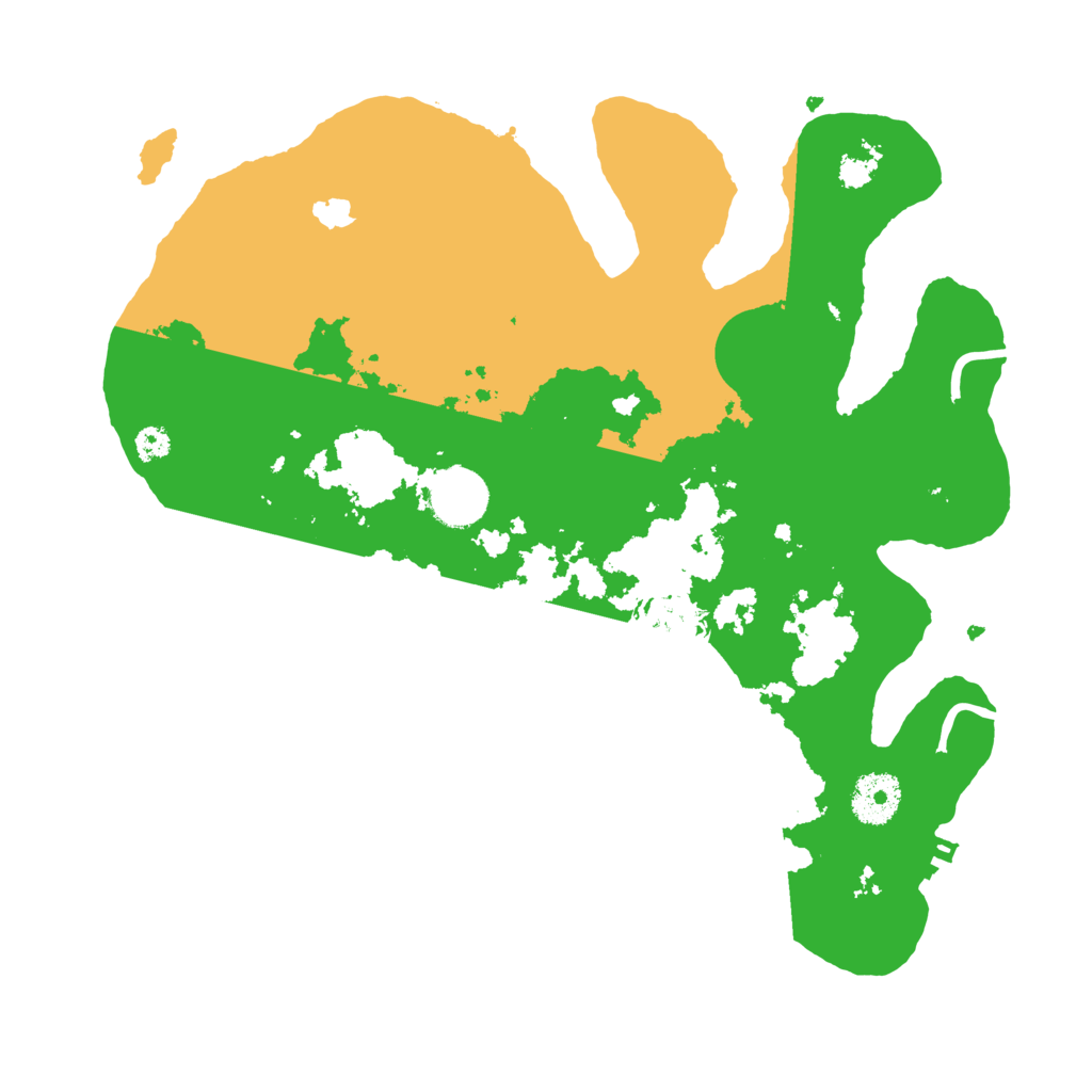 Biome Rust Map: Procedural Map, Size: 3250, Seed: 454290425