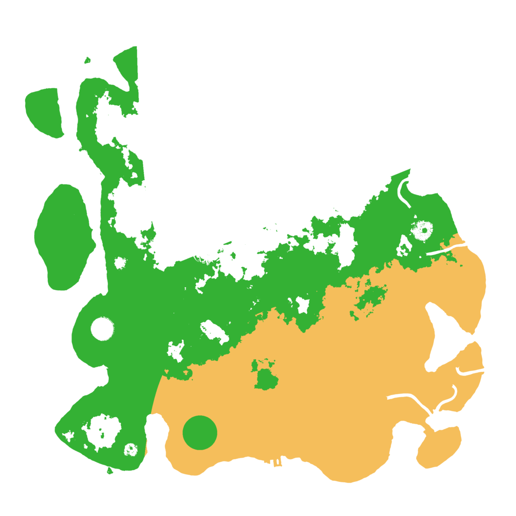 Biome Rust Map: Procedural Map, Size: 3950, Seed: 1083132379