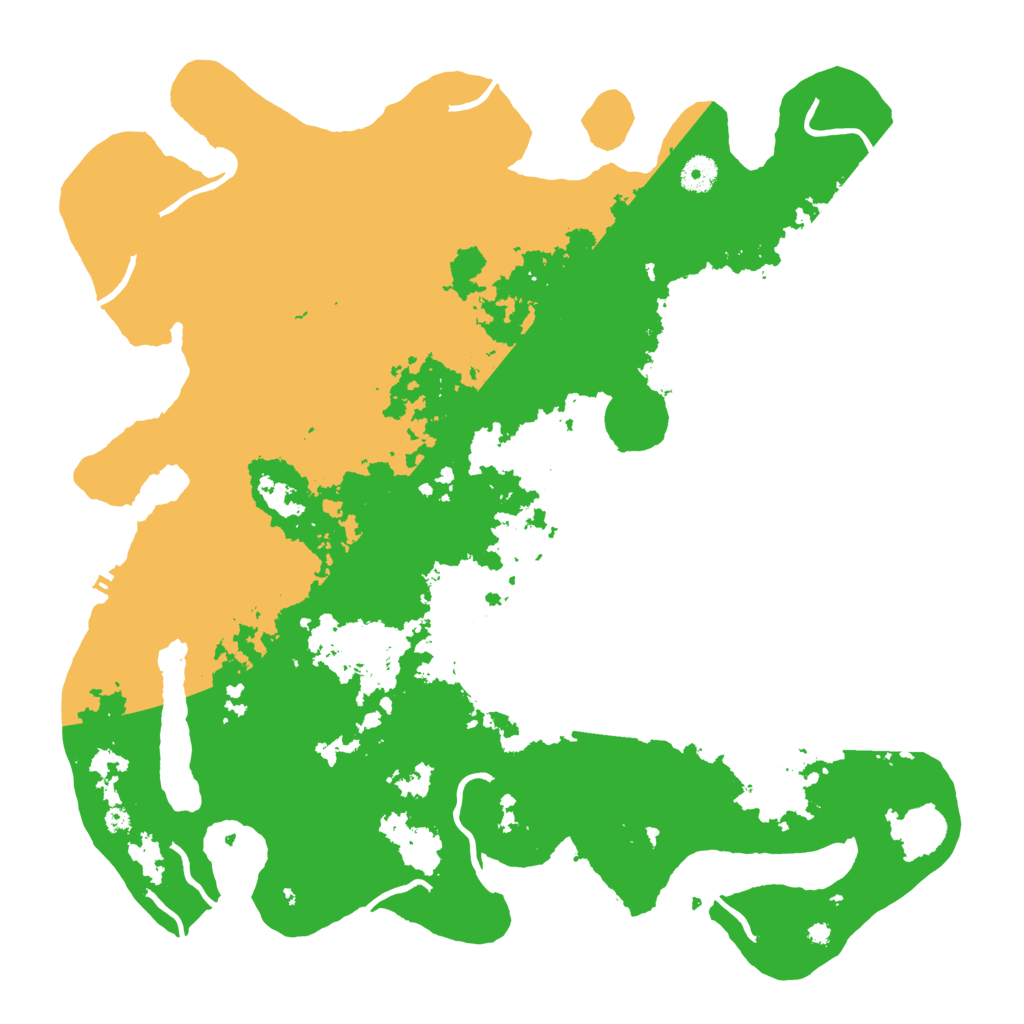 Biome Rust Map: Procedural Map, Size: 4250, Seed: 55667