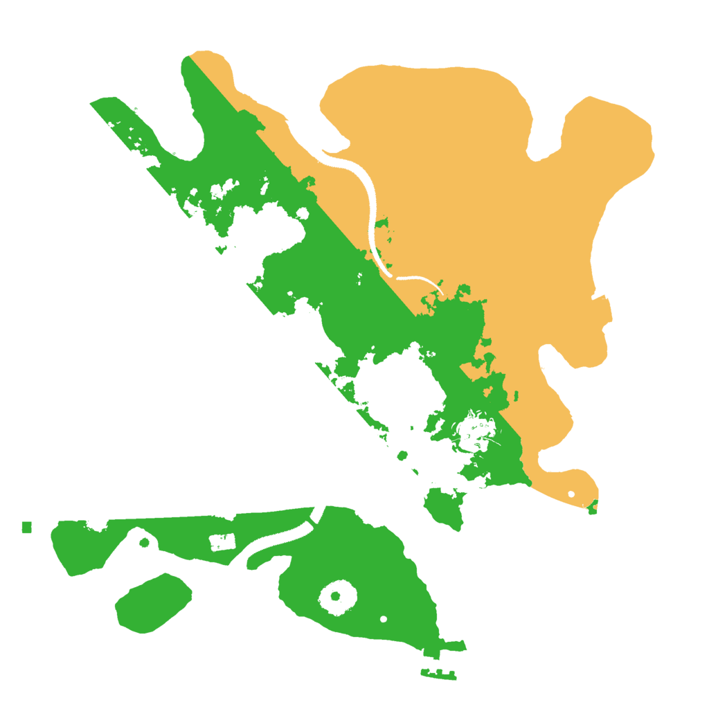 Biome Rust Map: Procedural Map, Size: 3000, Seed: 1030803524