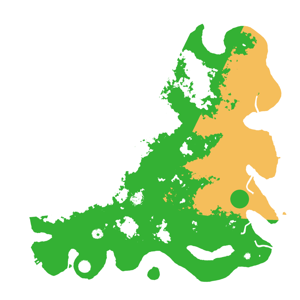 Biome Rust Map: Procedural Map, Size: 4250, Seed: 910990841