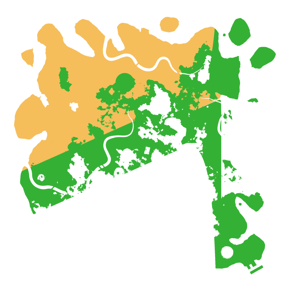 Biome Rust Map: Procedural Map, Size: 4250, Seed: 329844344