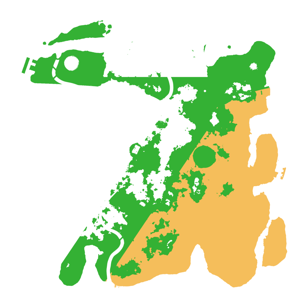 Biome Rust Map: Procedural Map, Size: 3800, Seed: 1028117972
