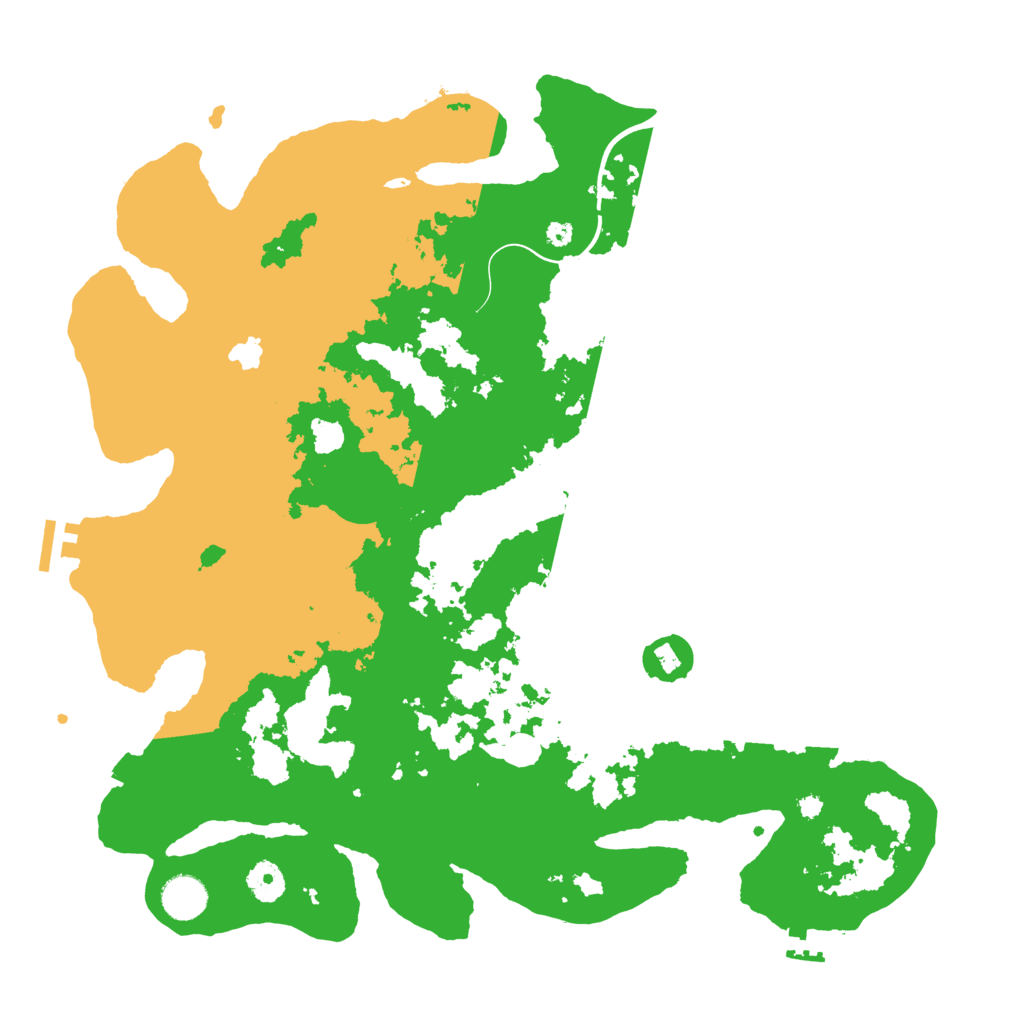 Biome Rust Map: Procedural Map, Size: 4000, Seed: 82175