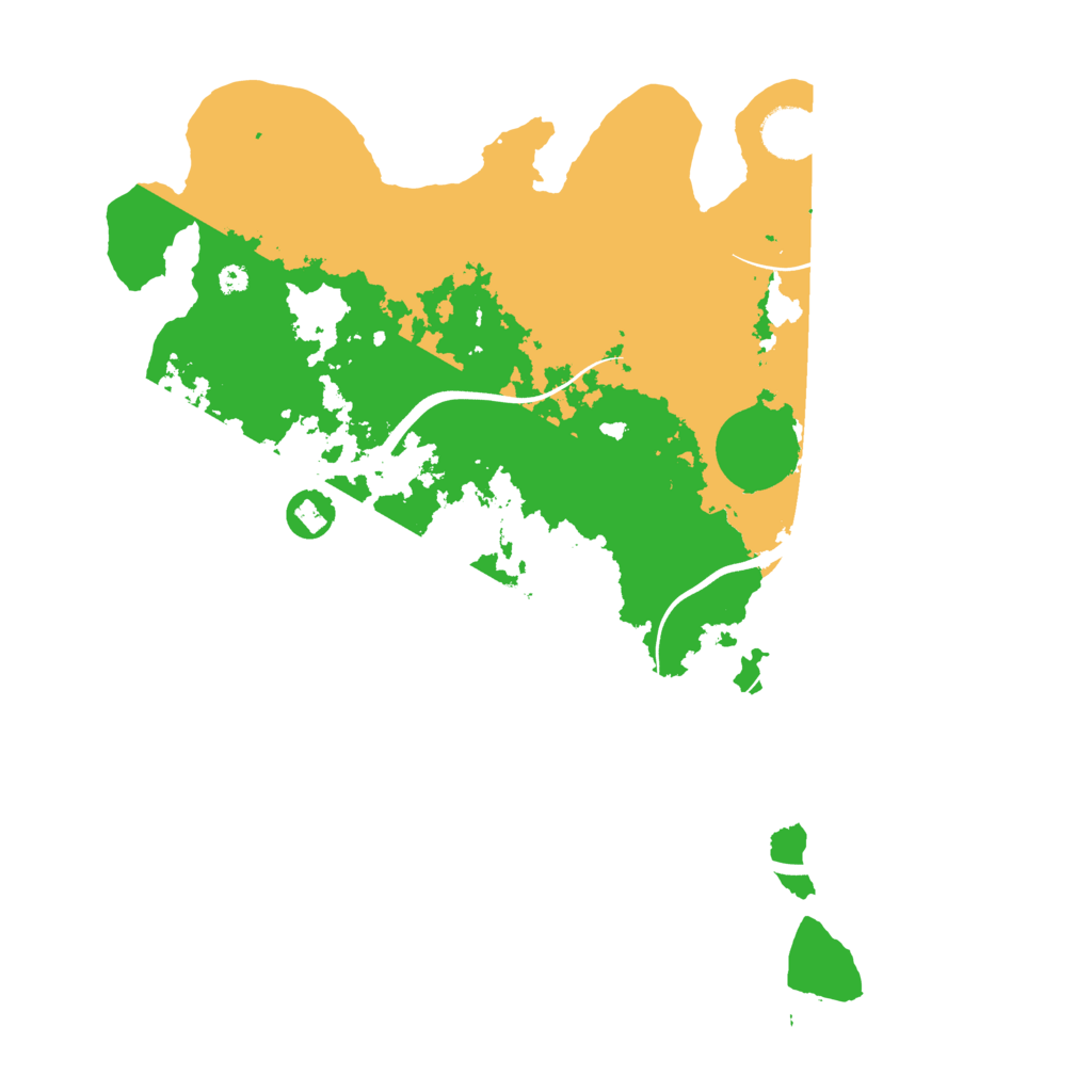 Biome Rust Map: Procedural Map, Size: 3750, Seed: 1934725116