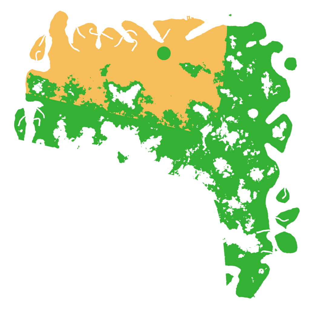 Biome Rust Map: Procedural Map, Size: 6000, Seed: 654740654