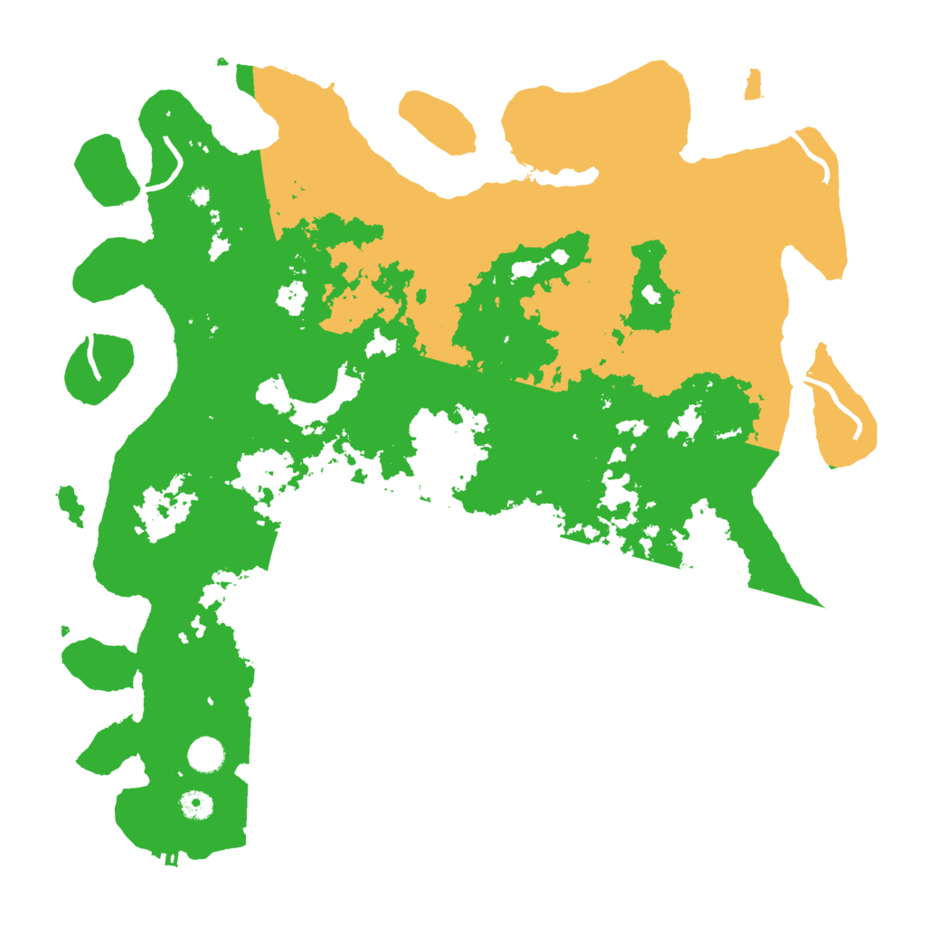 Biome Rust Map: Procedural Map, Size: 4500, Seed: 249516482