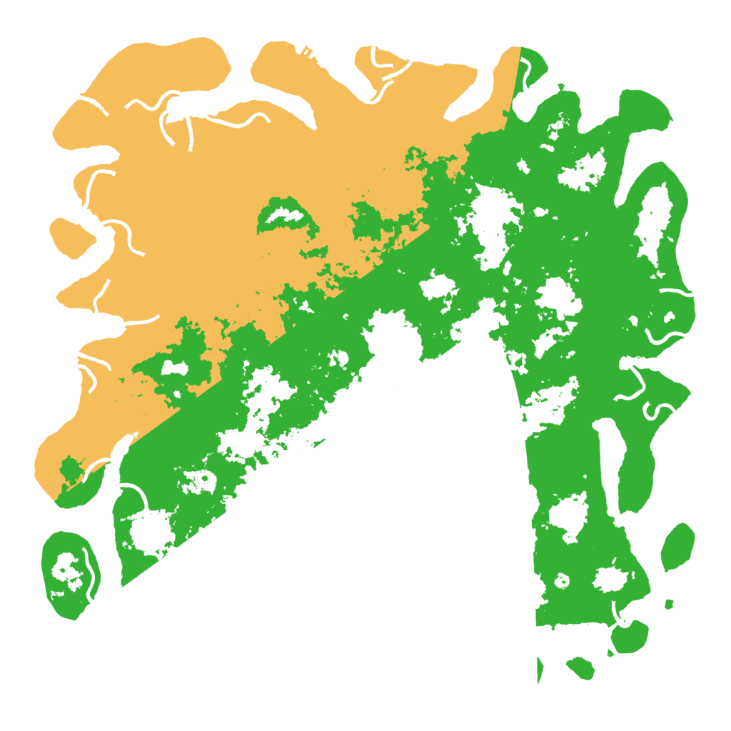Biome Rust Map: Procedural Map, Size: 5000, Seed: 19316078