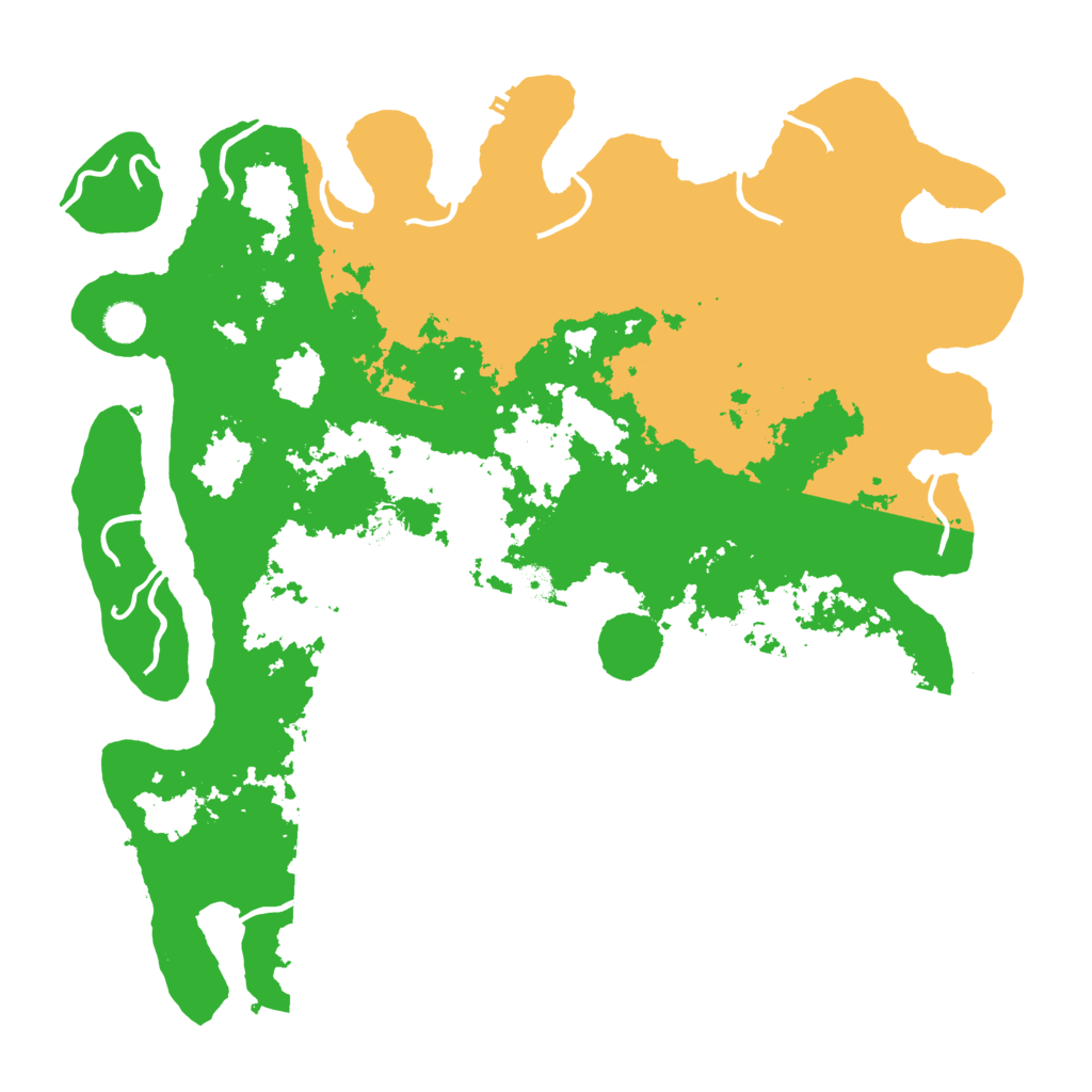 Biome Rust Map: Procedural Map, Size: 4600, Seed: 155648356