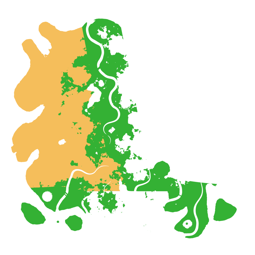 Biome Rust Map: Procedural Map, Size: 4400, Seed: 1476758227
