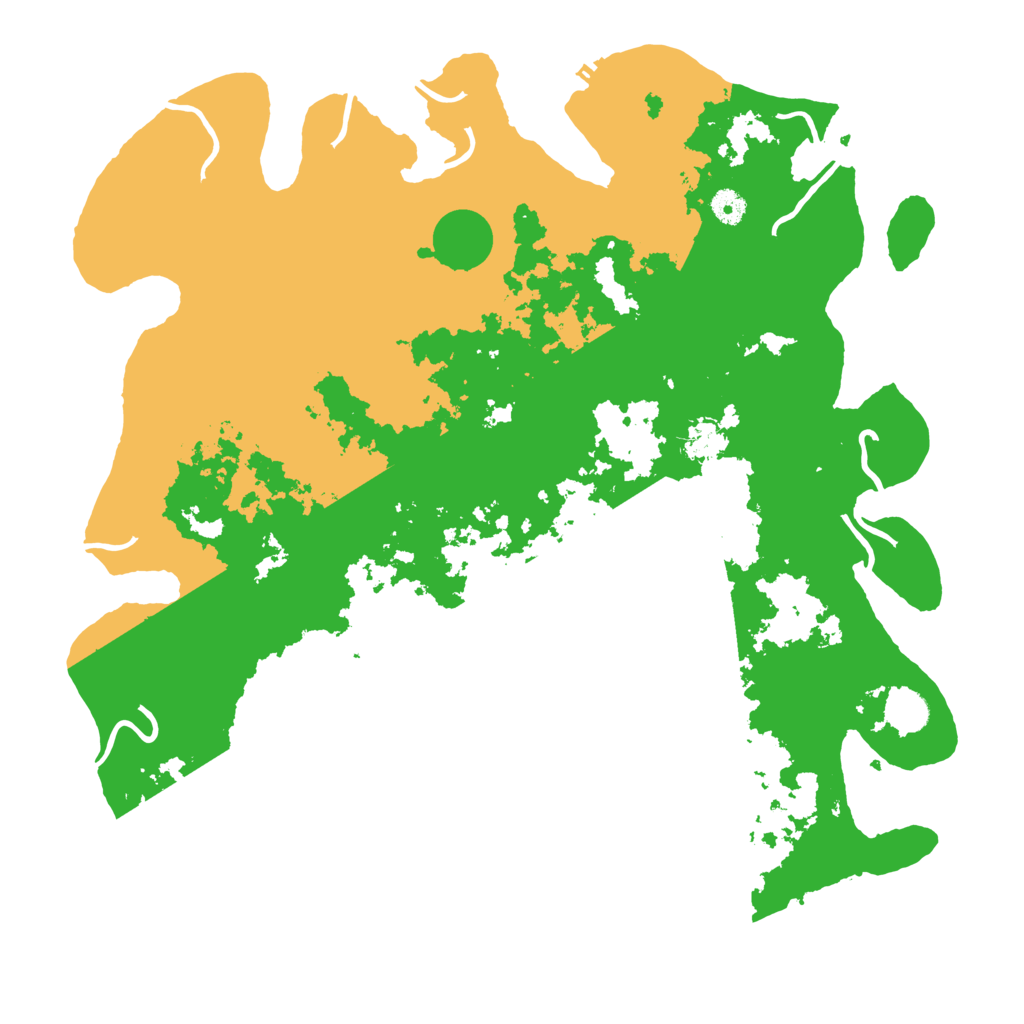 Biome Rust Map: Procedural Map, Size: 4500, Seed: 1449531801
