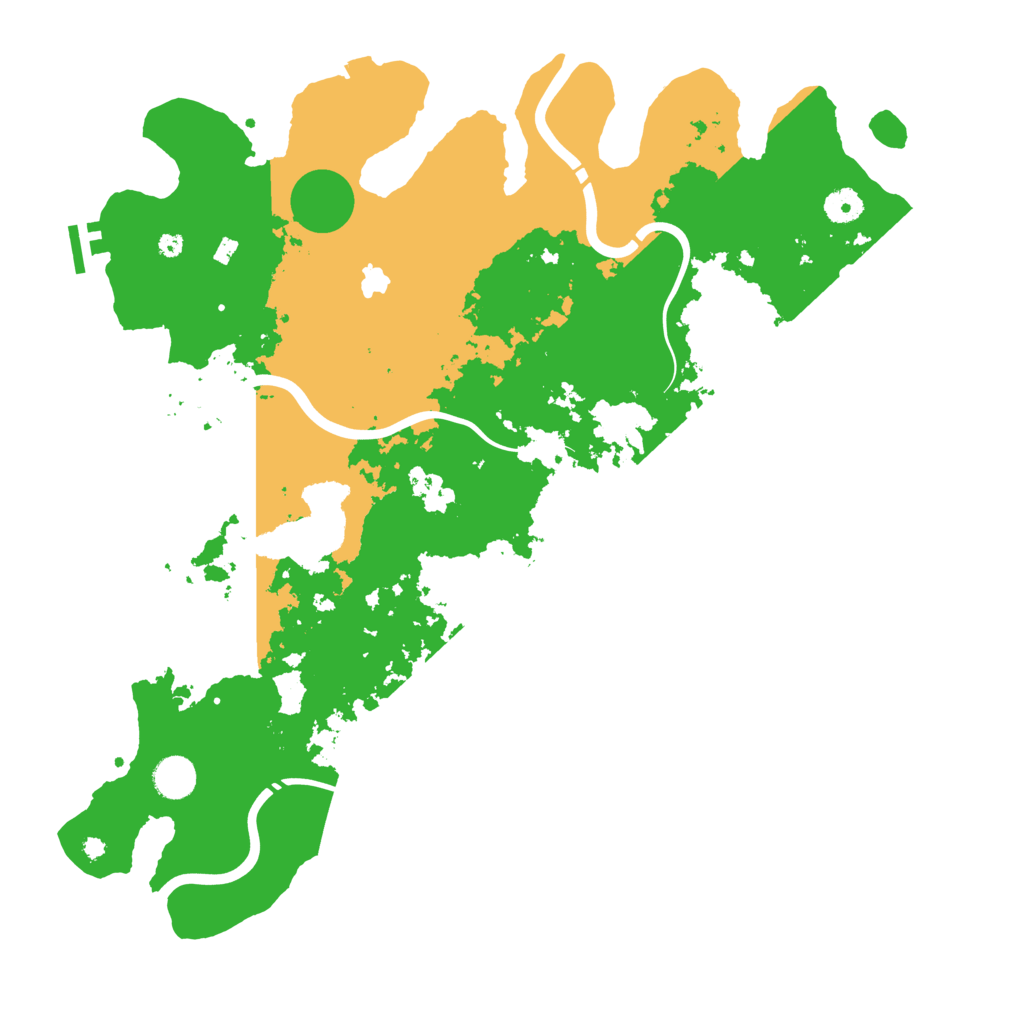 Biome Rust Map: Procedural Map, Size: 4250, Seed: 20221605