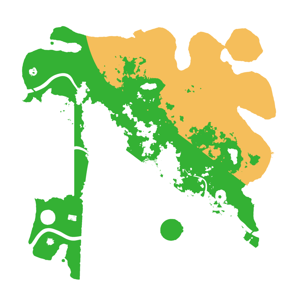 Biome Rust Map: Procedural Map, Size: 3700, Seed: 1537382293
