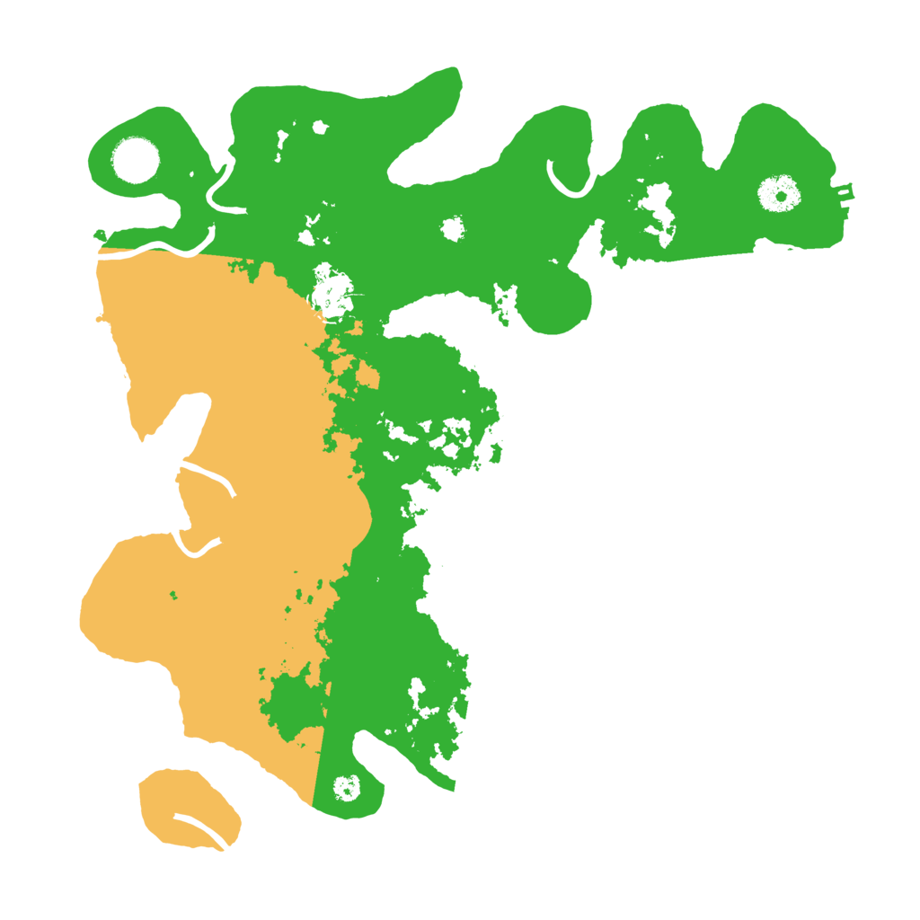 Biome Rust Map: Procedural Map, Size: 3500, Seed: 9548823